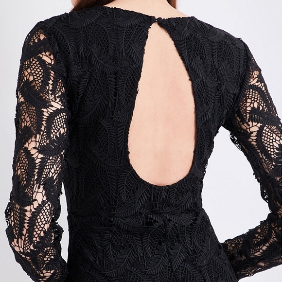 NEW, Black midi Maje dress - Picture 8 of 8